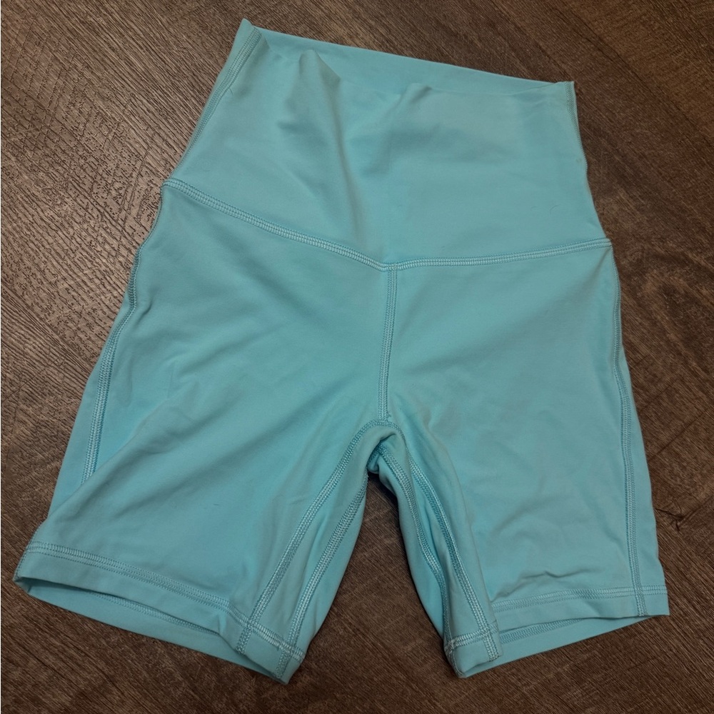 Lululemon Cyan Blue 6" Align Shorts